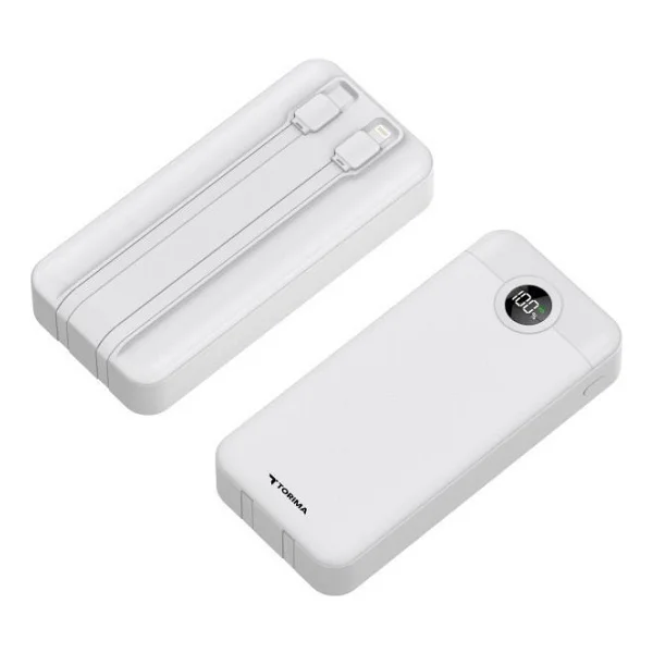 Torima Trm-1025 Beyaz 20000 mAh Hızlı Şarj Powerbank - Görsel 6