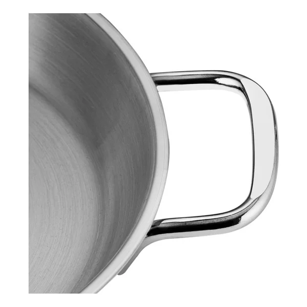 Nehir Silver 16-18-20 Cm 3'lü Çelik Yumurta Sahan Seti - Görsel 4