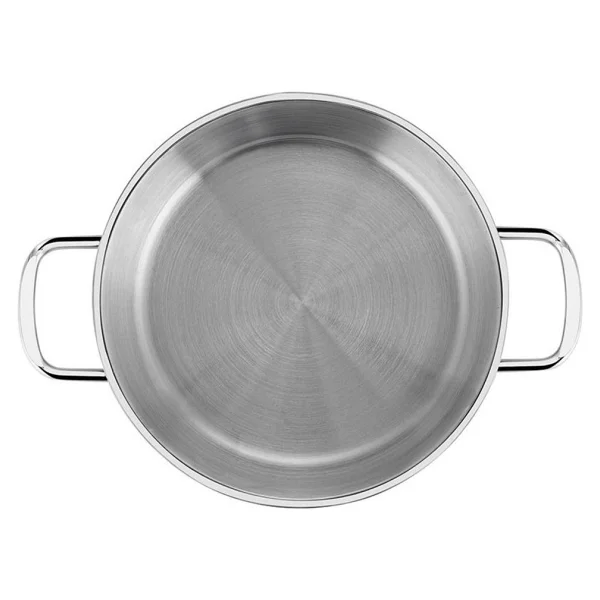 Nehir Silver 16-18-20 Cm 3'lü Çelik Yumurta Sahan Seti - Görsel 5