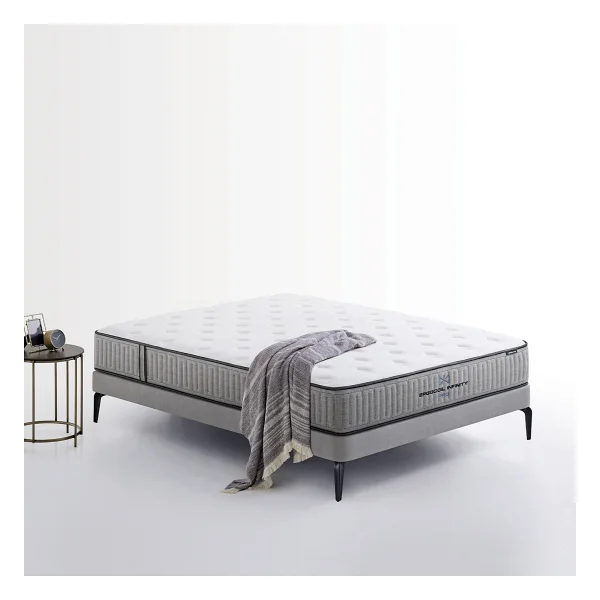 Yataş Ergocoil Infinity Pro 3'lü Yatak, Baza, Başlık Set - Gri - 100 X 200 Cm - Görsel 5