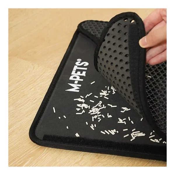 M-Pets Duplex 45x65 Cm Elekli Kedi Kumu Paspası - Görsel 3