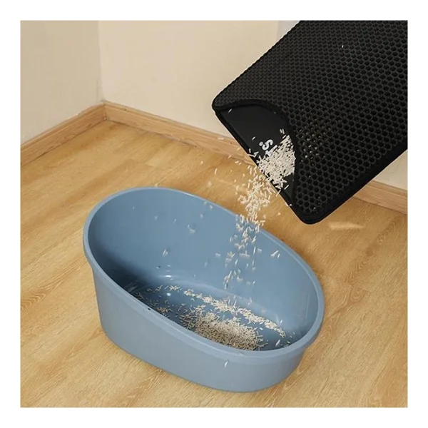 M-Pets Duplex 45x65 Cm Elekli Kedi Kumu Paspası - Görsel 4