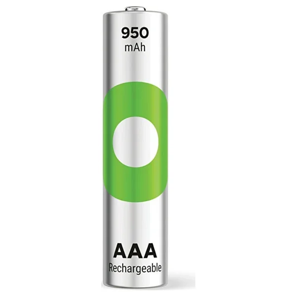 Gp Recyko 950 mAh 6'lı Şarjlı Aaa İnce Kalem Pil - Görsel 2
