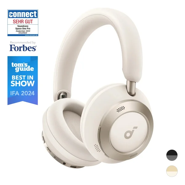Anker Soundcore Space One Pro Kulak Üstü Bluetooth Kulaklık - Görsel 3