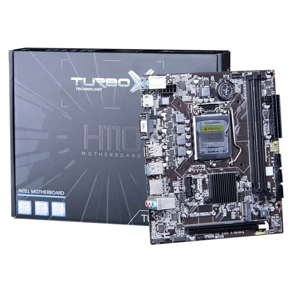 Turbox Workprof R H110 Intel Lga1151 DDR4 Micro Atx Anakart - Görsel 2