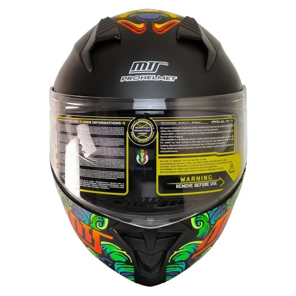 Mts M-966 V2 Çene Açılır Motor Kaskı - Görsel 3