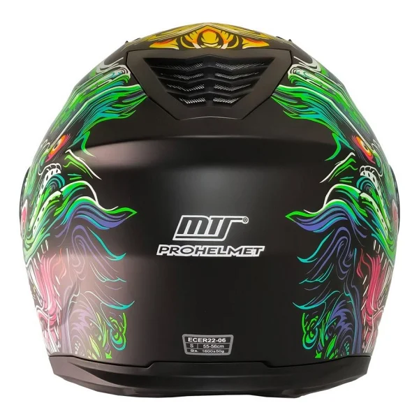 Mts M-966 V2 Çene Açılır Motor Kaskı - Görsel 4