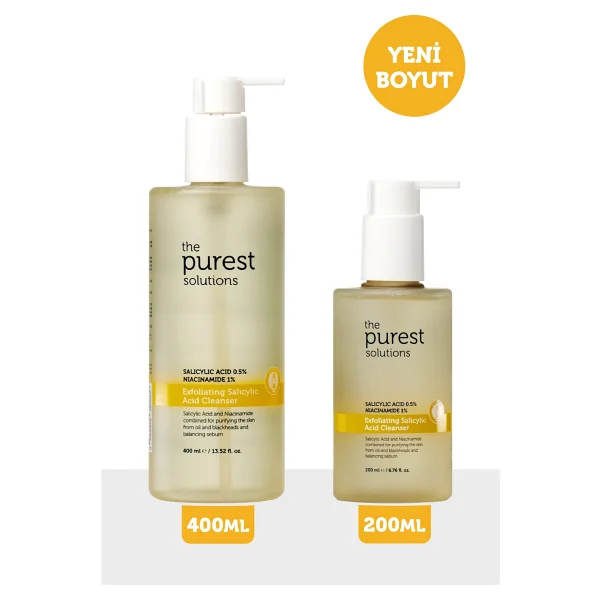The Purest Solutions Exfoliating Salisilik Asit 400 Ml Yüz Temizleme Jeli - Görsel 2