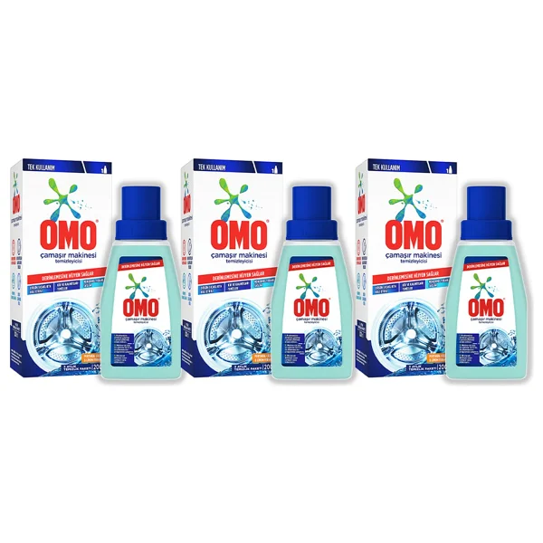 Omo Çamaşır Makinesi Temizleyicisi Çam Esintisi 200 Ml X3 - Görsel 2