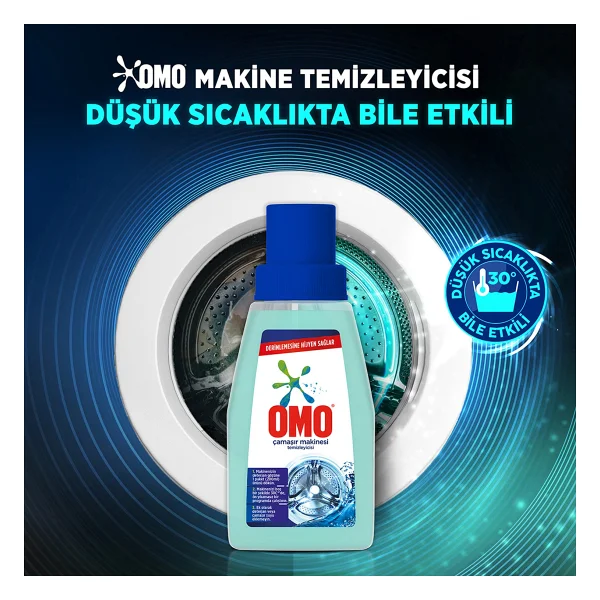 Omo Çamaşır Makinesi Temizleyicisi Çam Esintisi 200 Ml X3 - Görsel 4