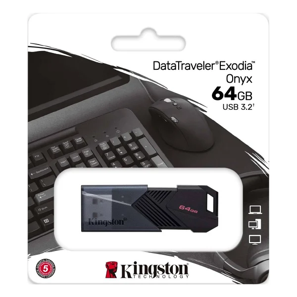 Kingston Exodia Onyx USB 3.2 Dtxon/64gb 64 GB Flash Bellek - Görsel 5