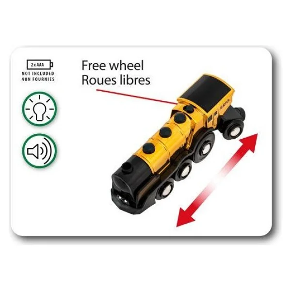 Brio Altın Lokomotif 33630 - Görsel 3