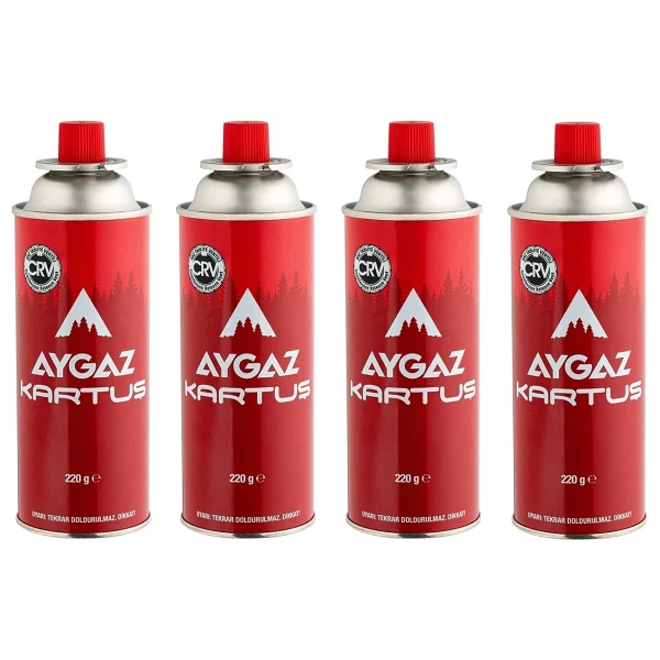 Aygaz 220 Gr 4 Adet Gaz Kartuşu - Görsel 7