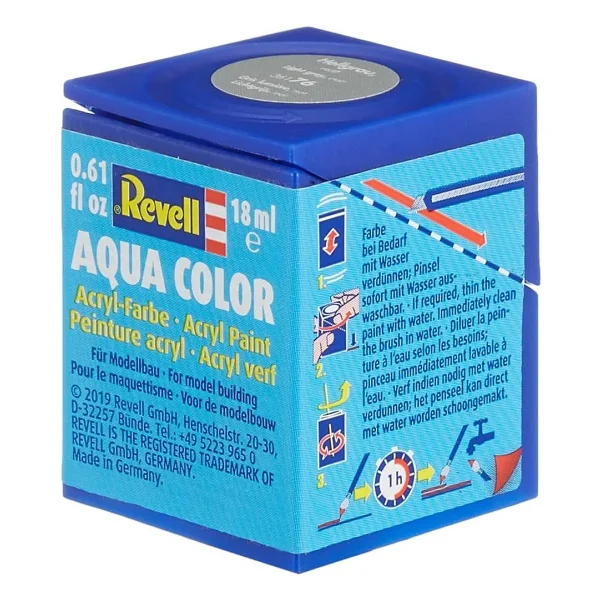 Revell - Su Bazlı Maket Boyası Açık Gri Mat 18 Ml (36176) - Görsel 2