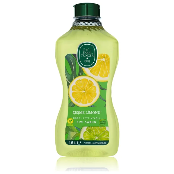 Eyüp Sabri Tuncer Çeşme Limonu Sıvı Sabun 1.5 Lt - Görsel 3