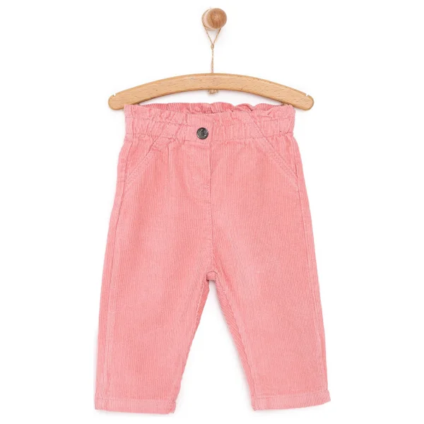 Hellobaby Kız Kadife Pantolon Kız Bebek - Görsel 4