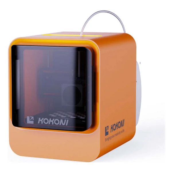 Kokoni Ec2 Smart Turuncu Kapalı Kasa Hızlı 3d Yazıcı - Görsel 8