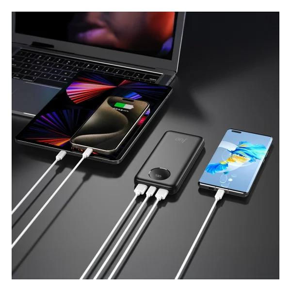 Juo Jlp210-W Beyaz 22.5 W 10000 mAh Hızlı Şarj Powerbank - Görsel 5