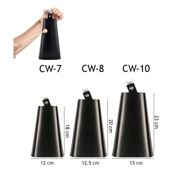 Midex Cw-10 Cowbell 10 İnç - Görsel 5