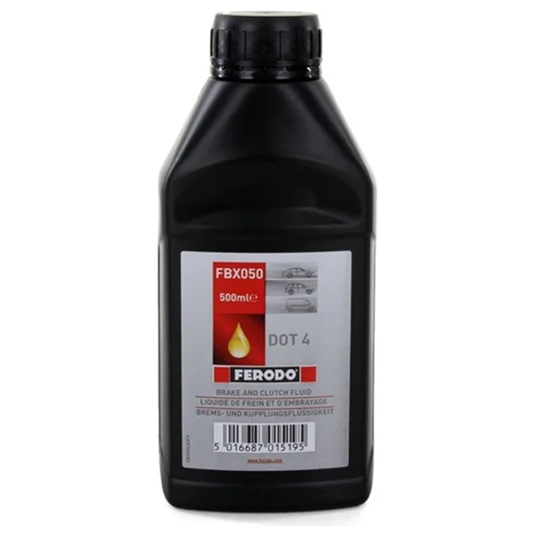 Ferodo Fren Hidrolik Yağı Dot4 500 Ml - Görsel 2