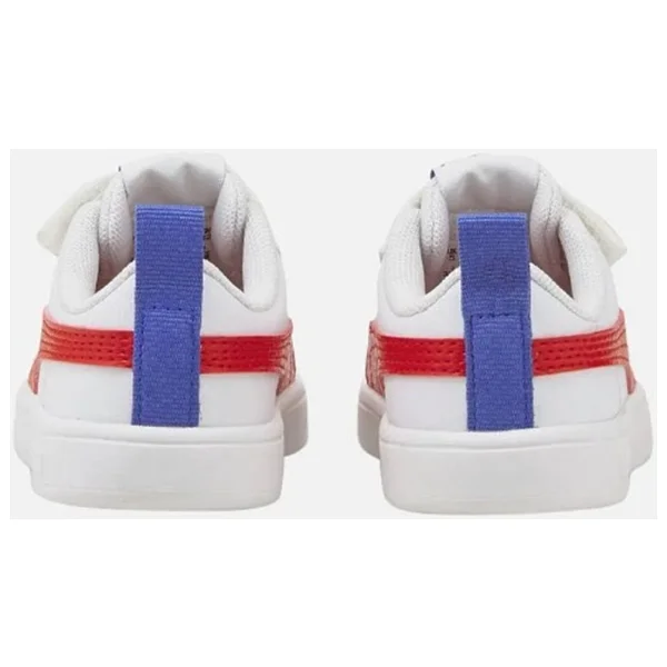 Puma Rickie Ac Inf Bebek Spor Ayakkabı Beyaz-Kırmızı 384314-05 - Görsel 4