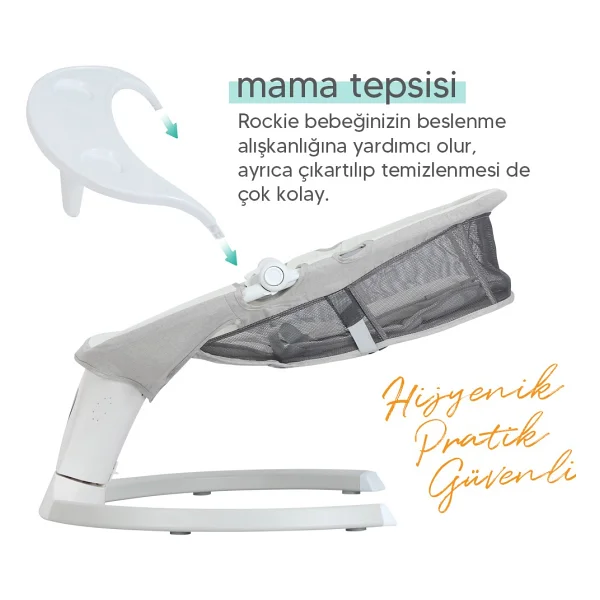 Huggy Rockie Elektrikli Ana Kucağı - Görsel 6