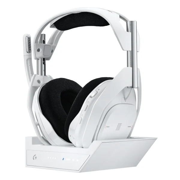 Logitech G Astro A50 X Lightspeed Beyaz Baz İstasyonlu Kablosuz Kulak Üstü Oyuncu Kulaklığı - Görsel 6