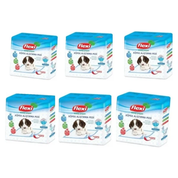 Flexi Kaydırmaz Bantlı Çiş Pedi 55x60 Cm 10 X 6 Adet - Görsel 2
