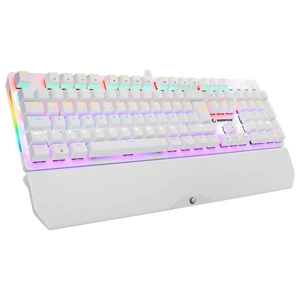 Rampage Umbra Kb-R86 Beyaz Red Switch Kablolu Mekanik Oyuncu Klavyesi - Görsel 6