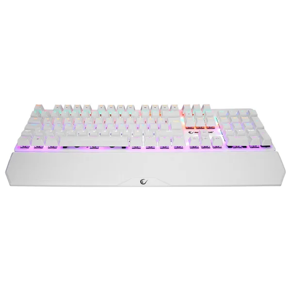 Rampage Umbra Kb-R86 Beyaz Red Switch Kablolu Mekanik Oyuncu Klavyesi - Görsel 3