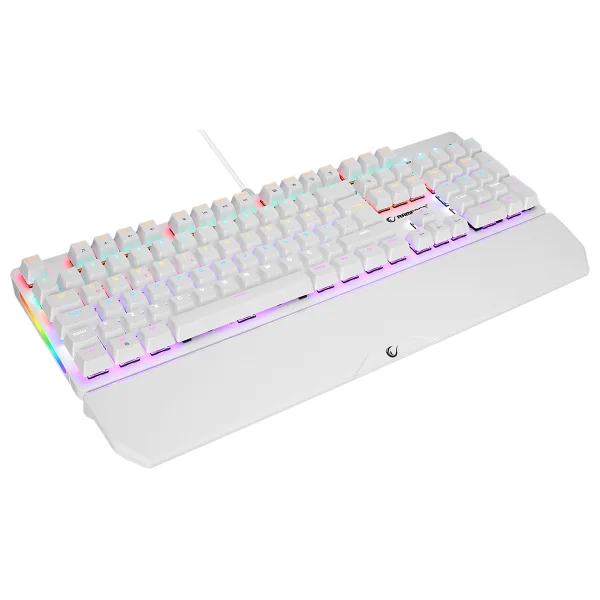 Rampage Umbra Kb-R86 Beyaz Red Switch Kablolu Mekanik Oyuncu Klavyesi - Görsel 4