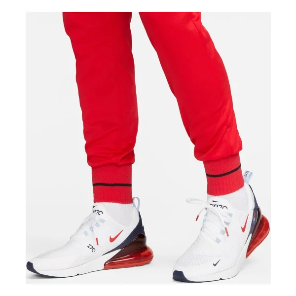 Nike Strke22 Sock Pant K DH9386-657 Kırmızı Erkek Eşofman Altı - Görsel 7