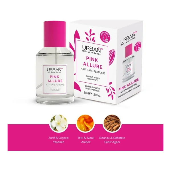 Urban Care Pink Allure 50 Ml Saç Parfümü - Görsel 4
