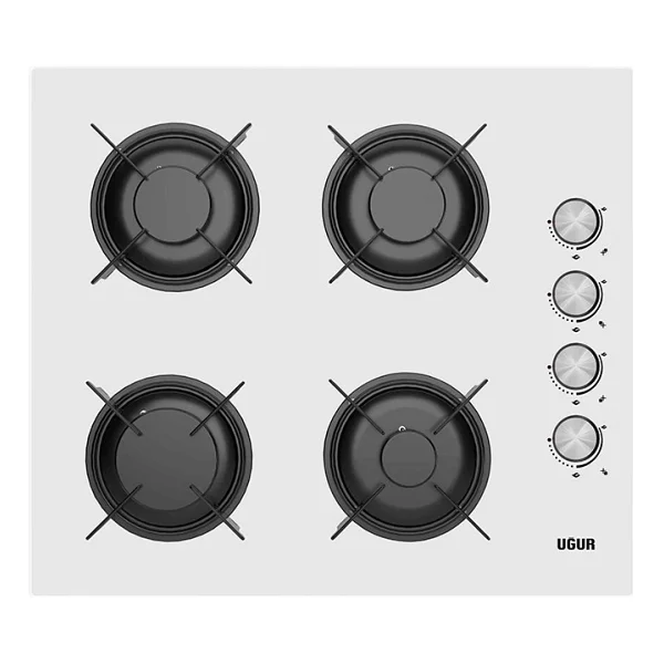 Uğur Ueo 6040w0 Bcy 2r1 Beyaz Set Üstü Ocak - Görsel 3
