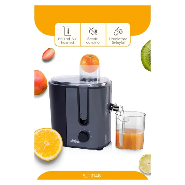 Sinbo Sj-3148 1000 W Katı Meyve Sıkacağı - Görsel 2
