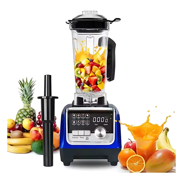 Vosco VHS-206CM Pro Mavi 2200 W Dijital Bar Blenderı - Görsel 4