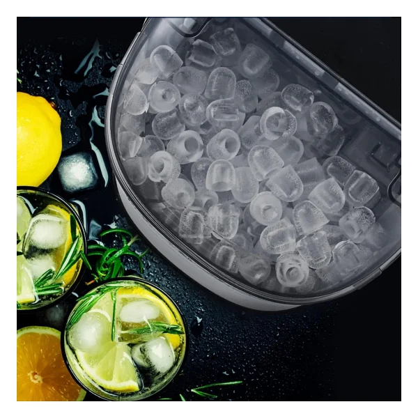 Vosco Set Üstü Buz Makinesi 12 Kg Kırmızı Buz Makinesi - Görsel 7