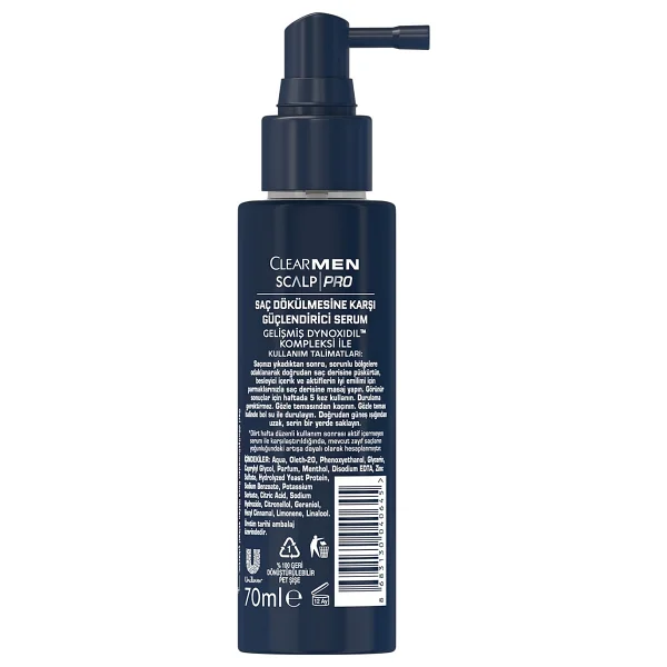 Clear Men Scalp Pro Güçlendirici Dökülme Karşıtı 70 Ml Saç Serumu - Görsel 6