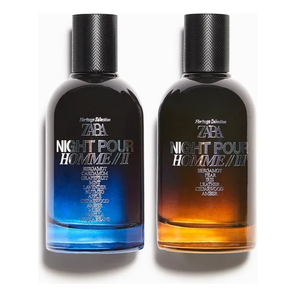 Zara Night Pour Homme Iı Edp 100 Ml + Night Pour Homme Iıı Edp 100 Ml Erkek Parfüm Seti - Görsel 8