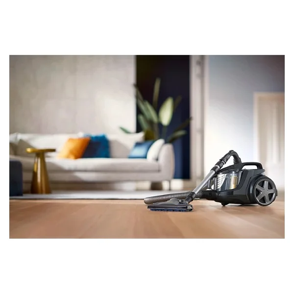 Philips Süpürge Toz Torbasız Maraton Ultimate 9125 Powercyclone 10 + Yüzmasaj Cihazı - Siyah - Görsel 2