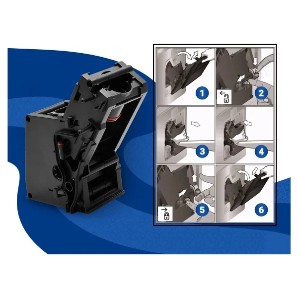 Siemens Bosch Kahve Makinesi İçin Yedek Demleme Ünitesi Eq5 Eq6 Eq7 Eq8 - Görsel 5