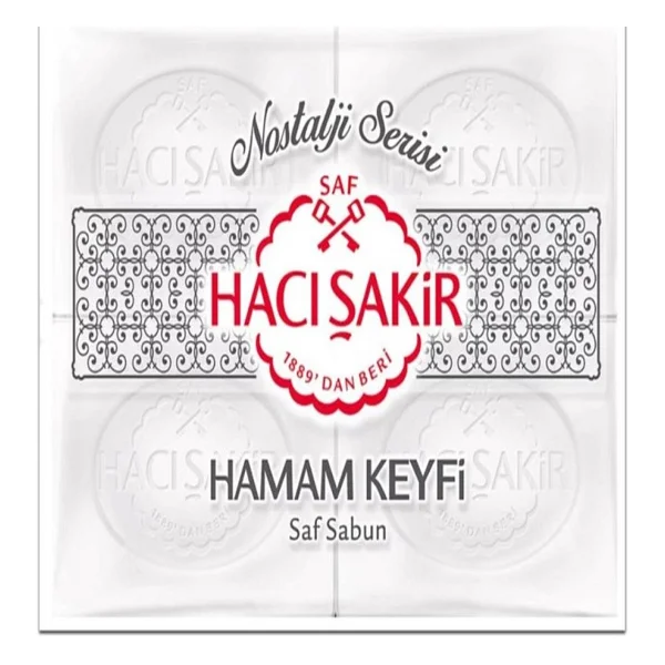 Hacı Şakir Hamam Keyfi Saf 4x200 Gr Sabun - Görsel 2