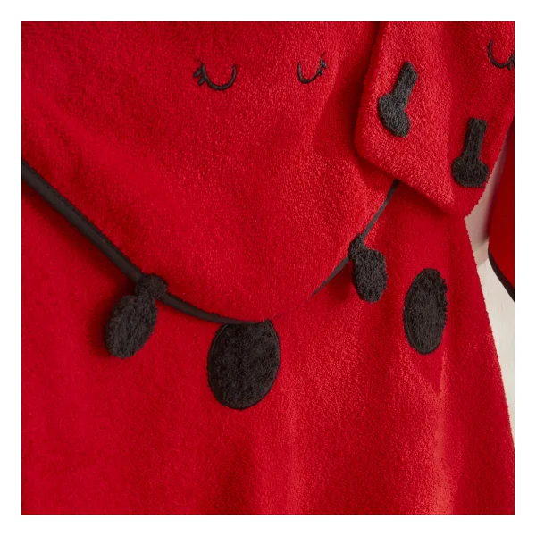 Karaca Home Little Ladybug 3'lü Bebek Havlu Kundak Kese Seti - Görsel 2