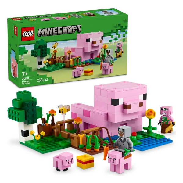 Lego 21268 Minecraft Yavru Domuz Evi - Görsel 2