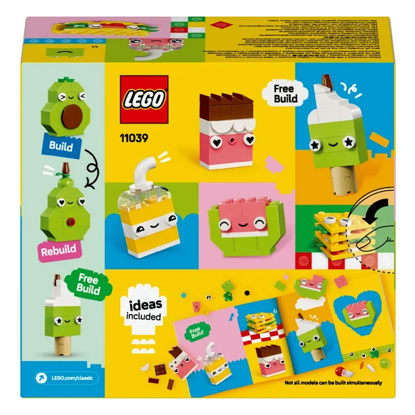 Lego 11039 Classic Yaratıcı Yiyecek Arkadaşlar - Görsel 4