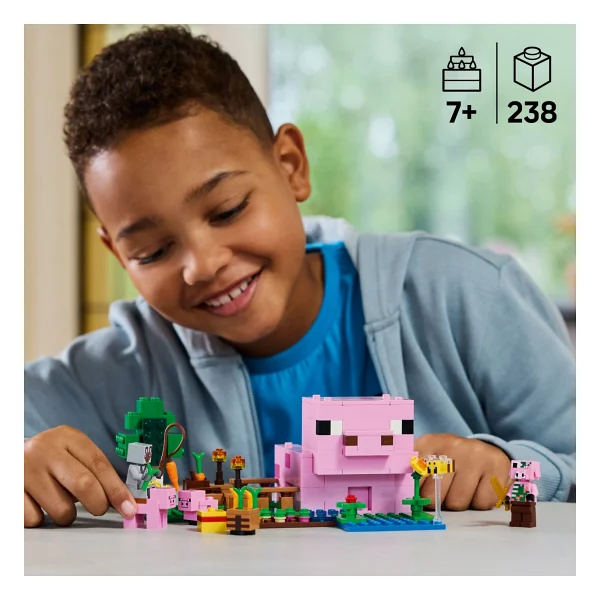 Lego 21268 Minecraft Yavru Domuz Evi - Görsel 6