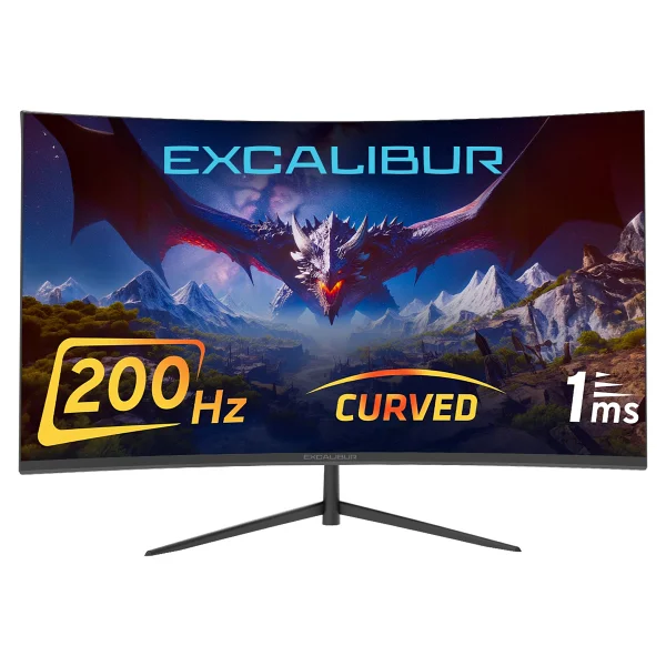 Casper Excalibur M.E238fhd-G 23.8" 1 Ms Full HD Curved 200 Hz Oyuncu Monitörü - Görsel 2