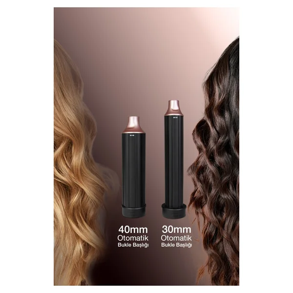 Fantom Hair Styler Sk 1700 Beyaz Saç Şekillendirme Seti - Görsel 10