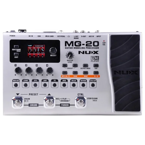 Nux Mg-20 Gitar Efekt Prosesörü - Görsel 5