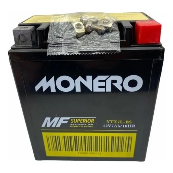 Monero 12n9l-Bs Mf 12 V 9 Ah Motosiklet Aküsü - Görsel 2